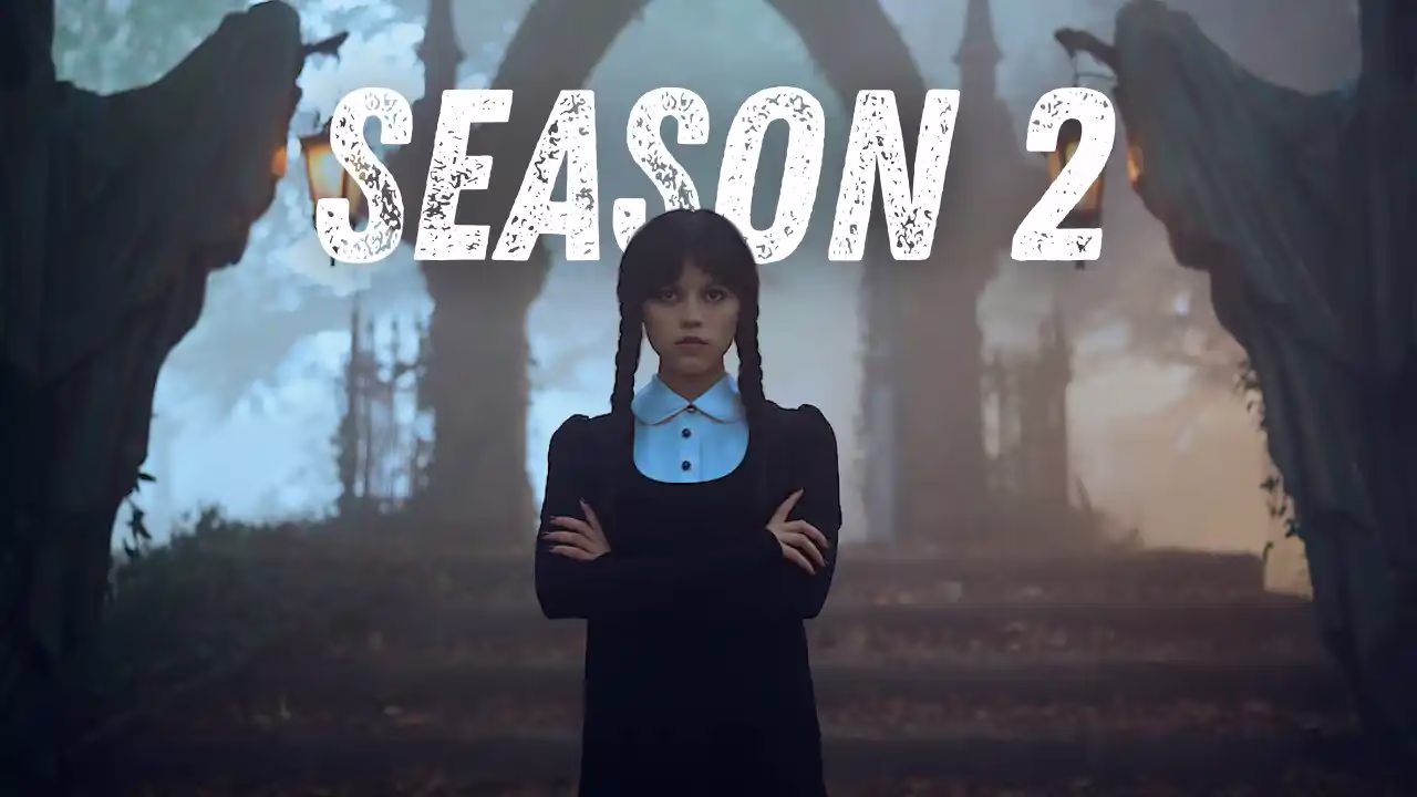 Jenna Ortega returns to Nevermore Academy in Wednesday Season 2 – Netflix promo