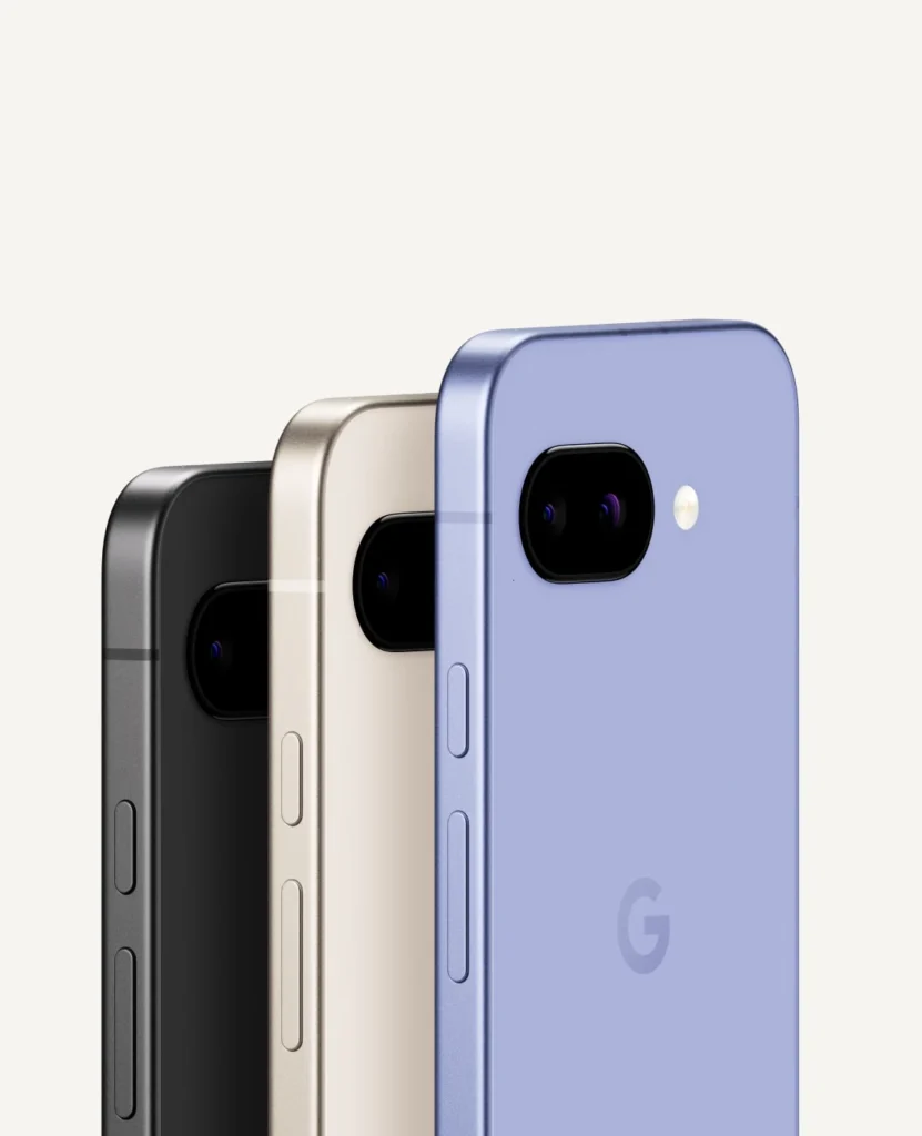 Pixel 9a Review :Google Pixel 9a retail box and accessories unboxed
