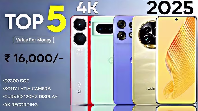 Top 6 best phones under 15000 with AMOLED and big battery